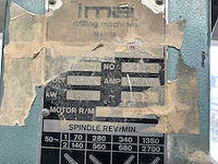 Ima g30 kolomboormachine - afbeelding 6 van  8