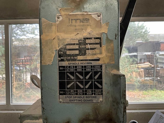 Ima g30 kolomboormachine - afbeelding 5 van  8