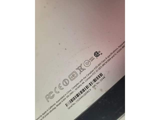 Imac 27 inch - afbeelding 6 van  6
