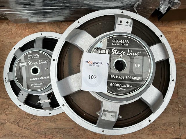Img 2 x spa-45pa +spa-38pa speaker (3x) - afbeelding 1 van  3
