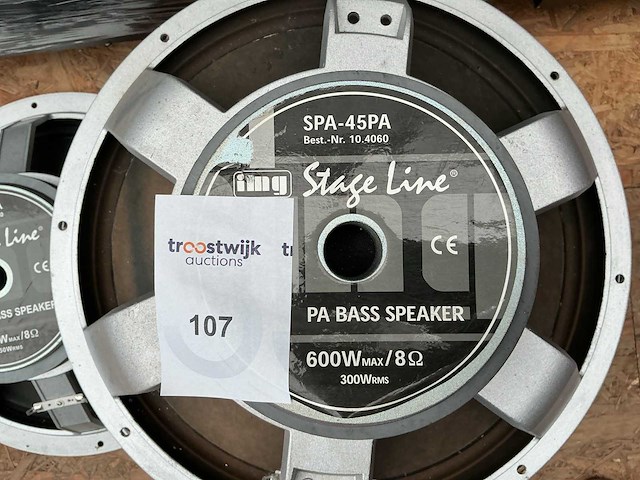 Img 2 x spa-45pa +spa-38pa speaker (3x) - afbeelding 2 van  3