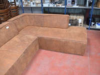Imitatie lederen hoeksalon (10) - afbeelding 4 van  8