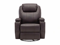 Imitatie massagestoel - bruin - afbeelding 5 van  10