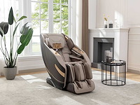 Imitatie massagestoel - gewichtloosheidssysteem - beige