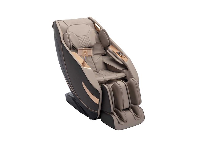 Imitatie massagestoel - gewichtloosheidssysteem - beige - afbeelding 7 van  13