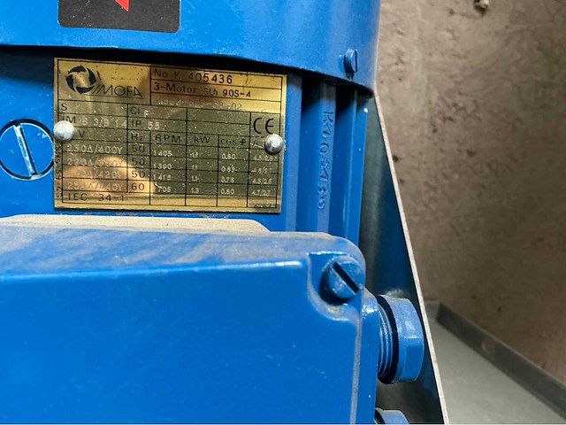 Imofa dde/em 280-4-1.1 centrifugaal ventilator - afbeelding 3 van  3