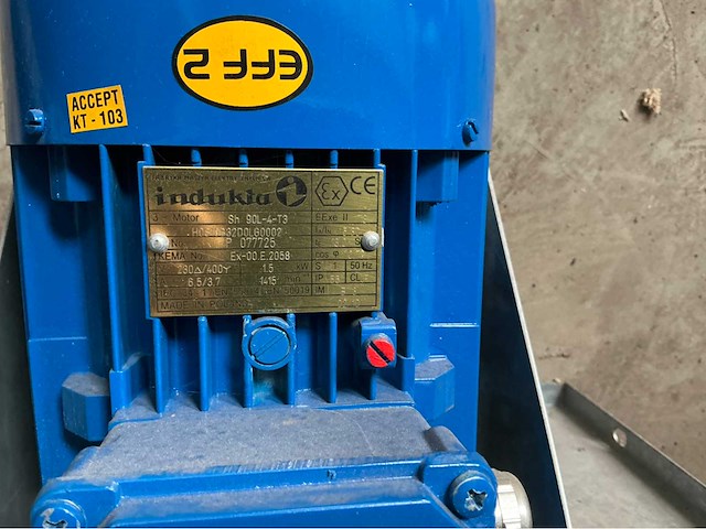 Imofa dde/em 280-4-1.5 centrifugaal ventilator - afbeelding 5 van  5