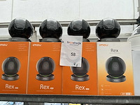 Imou rex 4 mp indoor smart draaibare beveiligingscamera (4x) - afbeelding 1 van  3