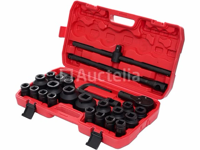Impactdoppen 3/4" (26 stukken - 12 punten) kraft&dele - afbeelding 2 van  5