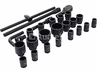 Impactdoppen 3/4" (26 stukken - 12 punten) kraft&dele - afbeelding 4 van  5