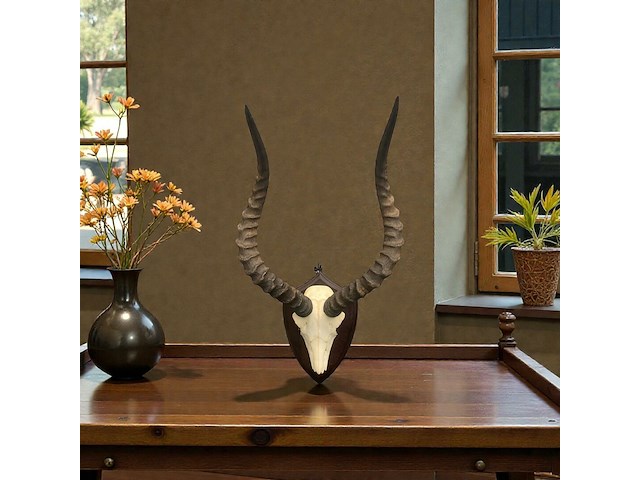 Impala - schedel met hoorns - zuid-afrika - afbeelding 5 van  6