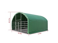 Impe - 6x6xm - dierenverblijf 6x6m - afbeelding 1 van  2