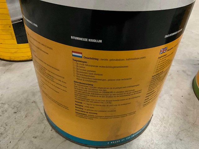 Imperbel bitumineuze pasta 5 kg (7x) - afbeelding 6 van  7