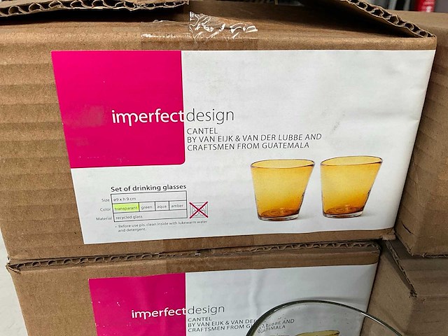 Imperfectdesign drinkglazen set van 4 stuks (4x) - afbeelding 4 van  7