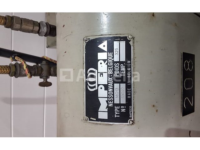 Imperia dubbele slijpmachine m013 3x230v - afbeelding 5 van  8