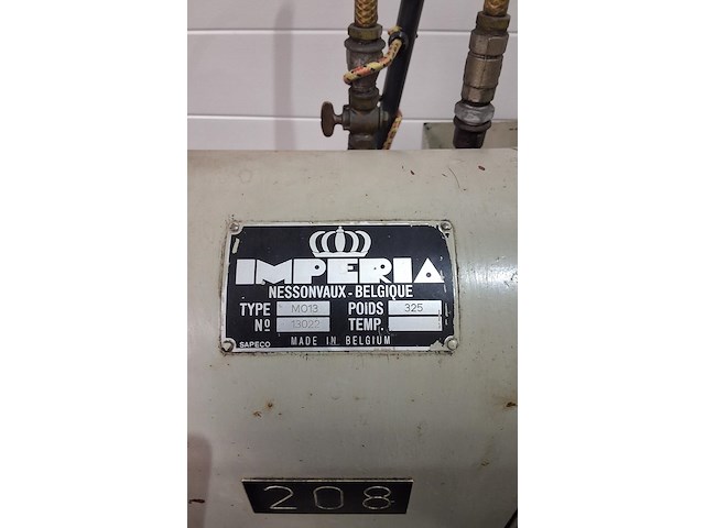 Imperia dubbele slijpmachine m013 3x230v - afbeelding 5 van  8