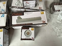 Impresso diverse sets deurbeslag rvs/chroom (13x) - afbeelding 2 van  10