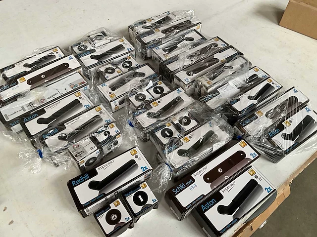 Impresso diverse sets deurbeslag zwart (14x) - afbeelding 3 van  3