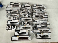 Impresso diverse sets deurbeslag zwart (14x)