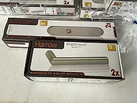 Impresso harrow set deurbeslag roestvrijstaal (6x) - afbeelding 2 van  6