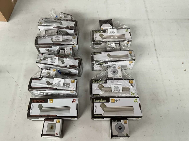 Impresso set deurbeslag (9x) - afbeelding 1 van  1