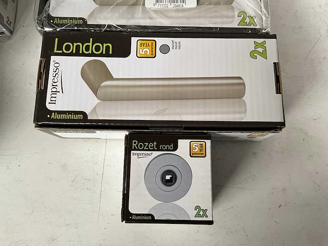 Impresso set deurbeslag (9x) - afbeelding 4 van  6