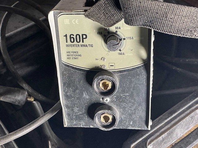 Ims pro 160p inverter mma/tig lasapparaat - afbeelding 2 van  3