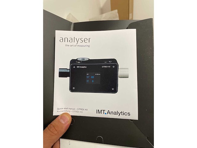 Imt analytics - 2022 - citrex h3 - overige medische apparatuur - afbeelding 5 van  6