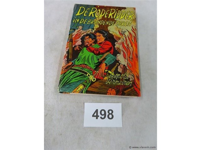 In de brandende toren leesboek - afbeelding 1 van  3