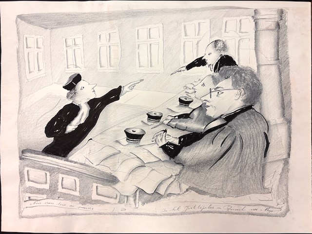 In het justitiepaleis te brussel - mugo 1996 - afbeelding 1 van  3