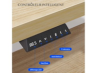 In hoogte verstelbaar bureau flexispot qe1 100 x 60 cm, 4 geheugenfuncties - afbeelding 5 van  6