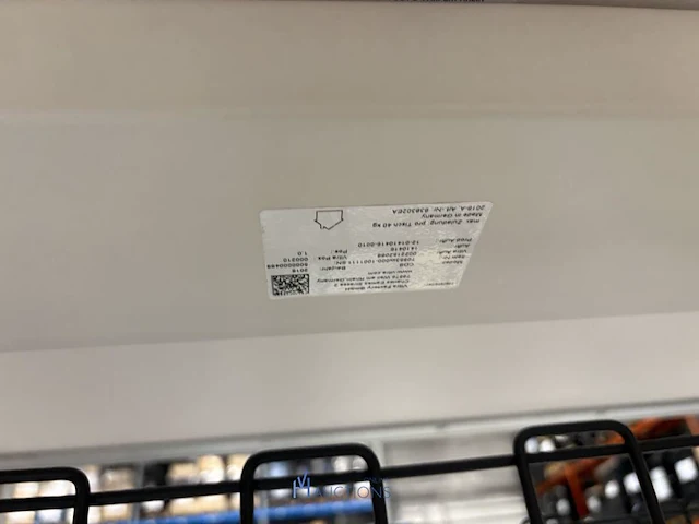 In hoogte verstelbare formica bureautafel - afbeelding 4 van  4
