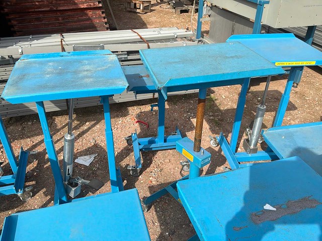 In hoogte verstelbare werktafel (5x) - afbeelding 4 van  4