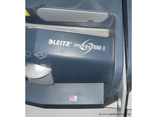 Inbindmachine leitz, impressbind 280 - afbeelding 2 van  2