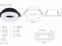 Inbouw led downlight (horoz) – ip20 – kadife (25 stuks) - afbeelding 5 van  5