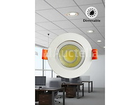 Inbouw led spot - 7w - dimbaar - 6500k koud wit - ip20 (x25) - afbeelding 1 van  5