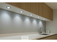 Inbouw led spot – 7w – draaibaar – zilver – 6500k koud wit (x25) - afbeelding 1 van  5