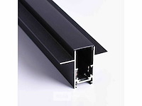 Inbouw magnetische rail 20mm 48v - 3 meter (x3) - afbeelding 3 van  7