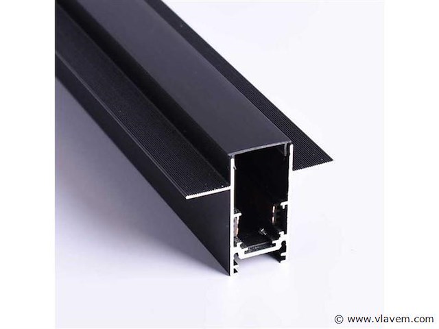 Inbouw magnetische rail 20mm 48v - 3 meter (x6) - afbeelding 2 van  6
