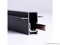 Inbouw magnetische rail 20mm 48v - 3 meter (x6) - afbeelding 3 van  6