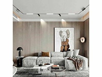 Inbouw magnetische rail 20mm 48v - 3 meter (x6) - afbeelding 6 van  7