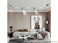 Inbouw magnetische rail 20mm 48v . 3 meter (x3) - afbeelding 5 van  6