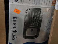 Inbouw spoelbak symfonia - afbeelding 1 van  2