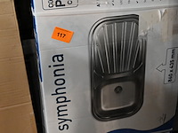 Inbouw spoelbak symfonia - afbeelding 2 van  2