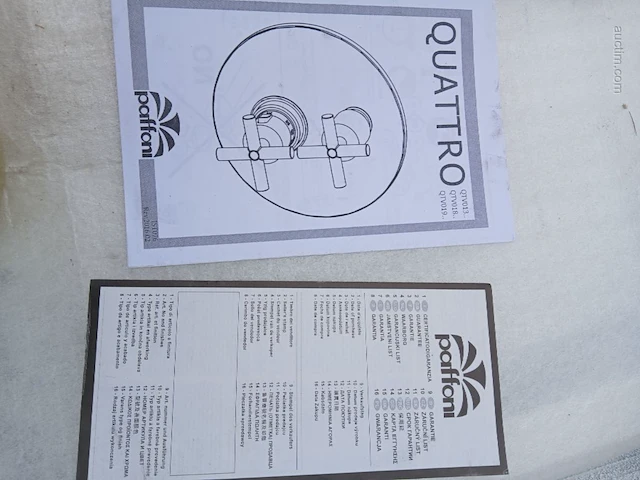 Inbouwkraan paffoni quatro - afbeelding 6 van  7