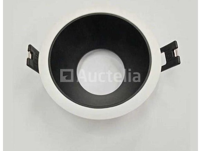 Inbouwlamp gu10 - rond - zwart/wit - ip20 (100x) - afbeelding 3 van  4