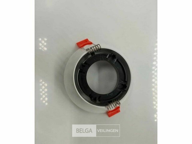 Inbouwlamp gu10 – draaibaar – rond – zwart/wit – ip20 (x50) - afbeelding 5 van  6