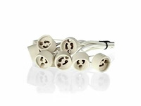 Inbouwlamp gu10 met lamphouder - ip20 - wit (x50) - afbeelding 4 van  6