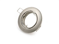 Inbouwlamp gu10 met lamphouder – zilver – ip20 (x50) - afbeelding 2 van  4