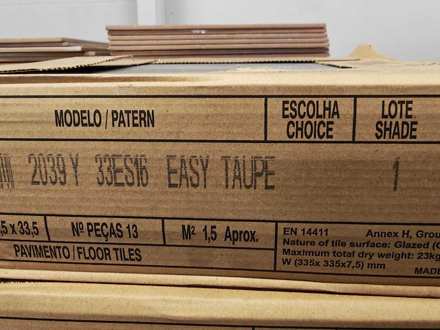 Inca easy taupe mat vloertegel 33,5x33,5 cm 30 m² - afbeelding 5 van  7